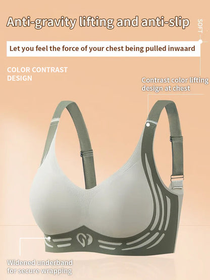 New Wire-Free Skin-Friendly Push-Up Bra